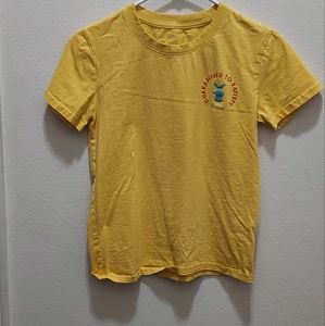 Dutchbros yellow tee